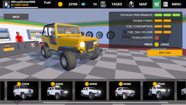 Driving Zone Offroad android App screenshot 3